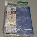 Five Star Spiral Notebook + Study App, 5 Subject, College Ruled Paper, 8-1/2" x 11", 200 Sheets, Fights Ink Bleed, Water Resistant Cover, Pacific Blue (73635)