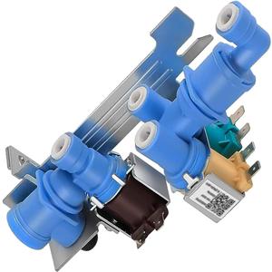 242252702 Refrigerator Water Inlet Valve Fit for Frigidaire Kenmore Electrolux Crosley Fridge Water Valve Replace 241636701 240531101 2692163 PS7784018 241734301 241734402 Кefrigerator Мalve