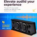 6.5 Speakers,2-Way Car Speakers,Door Speaker,Car Audio Tweeters,Speaker System Full Range,400W Max,4 Ohm,Wide Frequency Response,Enhanced Bass,Coaxial,Car Stereo System