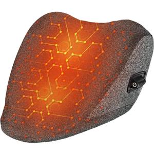 Heated Neck Stretcher Neck and Shoulder Cervical Traction Device Neck Pillow Grey Medium