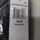 Alton Lane Mercantile Trouser Tailored Fit - Premium Quality Suit Pants for Men, Stylish and Elegant Formal Suit for Men (Black)