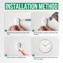 Wall Clock 10 Inch Non-Ticking Silent Modern Simple Style Round Decor Clock Gold Stereoscopic Dial Quartz Wall Clocks for Home/Office/School/Living Room/Bedroom/Kitchen