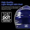 TCMT Youth Dirt Bike Helmet DOT Certified - Kids Full Face Motocross ATV Helmet with Goggles, Gloves and Helmet Bag for Off-Road, BMX, MX, Street Riding