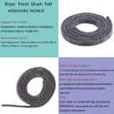 WE49X20697 Dryer Bearing Repair Kit compatible with ge Dryer includes Top Front Bearing WE3M26 replacement for WE12M29 WE09X20441 PS960316 WE1M1067 WE1M504 WE1M1067
