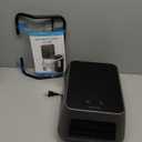 Wall Heater, Space Heater for Indoor Use with Towel Rack, Small Portable Electric Heaters for Bathroom, IPX4 Waterproof, 24H Timer, Room Heater Easy-mounted for Office, Bedroom, Home (silver)