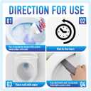 Pumice Stone for Toilet Cleaning Bowl Stick, Toilet Bowl Cleaners Brush, Powerfully Cleans Hard Water Rings, Calcium Buildup and Stains, Suitable for Cleaning Toilets, Bathroom | Pumice Stone for Toilet Cleaning Bowl Stick, Toilet Bowl Cleaner Suitable for Cleaning Toilets, Bathroom