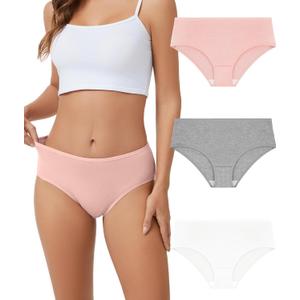 Women's Underwear Merino Wool Bikini Panties Breathable Wool Hipter, Moisture Wicking Wooly Panties 3 pack (Small, Multicolor02)