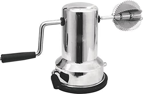 Latest Stainless Steel Coconut Scraper with Vacuum Base/Coconut Grater Machine/Coconut Crusher Manual Hand Roller/Coconut Chopper for Kitchen