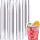 JollyPack 300 Pack Clear Plastic Cups 10 OZ Disposable Heavy-duty Hard Drinking Cups for Christmas, Wedding, Home, Dinner and other Events
