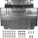 Engine Splash Guard Compatible with Ford F150 2015-2022 2.7 3.3 3.5 5.0 Underbody Shield Plate Replacement for FL3Z-5D032-A FL3Z-5D032-D FL3Z-5D032-E