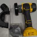 Cordless Angle Grinder Compatible with Dewalt 20V Max Battery(NO Battery) (NO Wheels) Brushless 4-1/2" Angle Grinder for Cutting, Griding, Polishing(10000RPM) (Yellow and Black)
