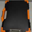 Officemate Carryall Clipboard Storage Box, Letter/Legal Size, Black and Orange (83326)