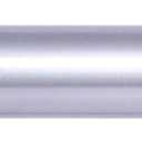 Kenney KNUTLYLC/18 Twist & Fit Easy Install Camlock Tension Shower Rod, Curtain Rod, or Closet Rod with Non-Slip Ends, 42-72" Adjustable Length, Brushed Nickel, 1" Diameter Rust Resistant Steel Tube