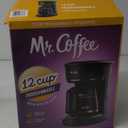 Mr. Coffee 12-Cup Programmable Coffeemaker, Brew Now or Later