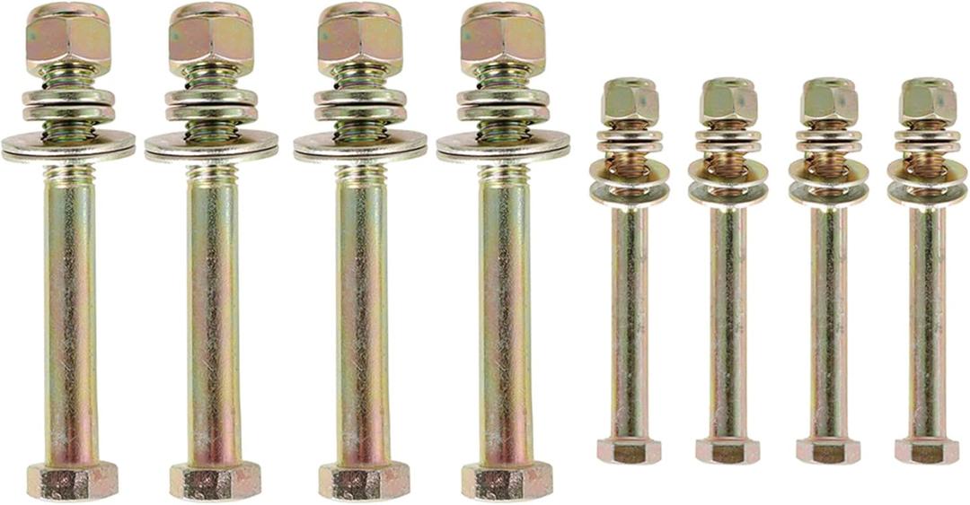 labwork Up and Lw Grade 8 Case Hardened Rear Control Arm Bolt Kit Replacement for Wrangler TJ 1997-2006