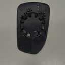 Nakuuly Heated Mirror Glass Driver Left Side Compatible with 2013-2020 Ford Fusion Left Driver Side Power Heated Convex Mirror Glass with Rear Holder Replace # DS7Z17K707F