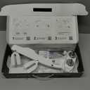 LUXE Bidet NEO 185 Plus - Dual Nozzle, Non-Electric Bidet Attachment for Toilet Seat, Patented Slide-In Install, 360 Self-Clean, EZ-Lift to Clean, Feminine & Rear Wash (Chrome)