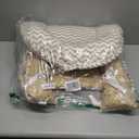 Baby Lounger | Organic Cotton Infant Lounger | Reversible, Adjustable & Portable Floor Lounger | Supervised Use | Soft, Breathable, Washable Cover- Star Collection (Tan)