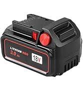 New Replacement Battery Red Lithium 18V 6.0Ah 108wh N1860b 12 Pieces