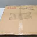 YOCAN Paint-Free Wood FreeStanding Pet Gate for Dogs,Wooden Dog Gates for Doorways, Stairs,The House, Dog Fences Indoor Puppy Gate-2 Panel H:23