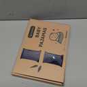 Yoofoss Rayon Made From Bamboo Baby Pajamas 3pcs Newborn Sleepers For Boy Girl Clothes, 0-3 3-6 6-9 Months Footed Pjs (Blue&grey&navy)