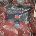 London Fog Women's Red Coat With Scarf Size S/M