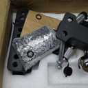 TYT Adjustable Trailer Hitch Ball Mount for 2-1/2 in Receiver, Dual Ball, 6" Drop/Rise, 2.5" Receiver