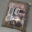 Genina Waterproof Seat Covers for Dining Room Chairs Covers Dining Chair Cover Kitchen Chair Covers (Khaki, 4 Pcs)