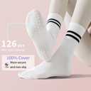 GUUNIEE Pilates & Yoga Socks for Women with Non-Slip Grip for Barre, Ballet,Hospital & Barefoot Workout 2/4 Pairs Breathable