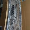 Chrome Grill Compatible With 2014-2015 GMC Sierra 1500 Denali Style Front Bumper Hood Upper Grille Replacement 23254462