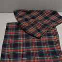 susiyo Decorative Throw Pillow Covers 18x18 Inch Set of 2, Plaid Pattern Couch Pillow Covers Linen Square Pillowcase Farmhouse Outdoor Cushion Covers for Couch Sofa Bedroom Car