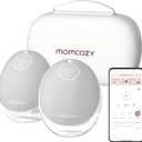 Momcozy M9 Wearable Pump: App-Controlled, Ultra-Quiet & Discreet Hands-Free Pumping