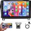 Android Car Stereo for Toyota Tundra 2007-2013/Toyota Sequoia 2008-2019 Car Radio, 10.1 Inch Touch Screen Head Unit with Mirror Link WiFi GPS Navigation Bluetooth FM A2DP Backup Camera SWC Double USB