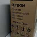 Ergonomic Office Chair, Comfort Swivel Home Office Task Chair, Breathable Mesh Desk Chair, Lumbar Support Computer Chair with Flip-up Arms and Adjustable Height (Black)