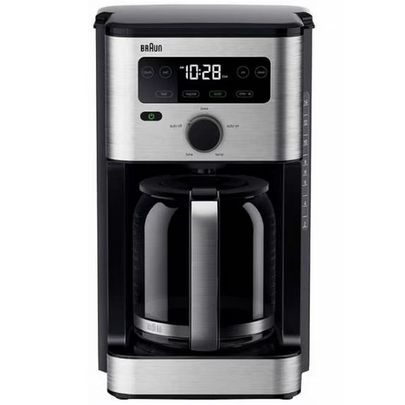 Braun OptiBrew Stainless Steel 10-Cup Coffee Maker