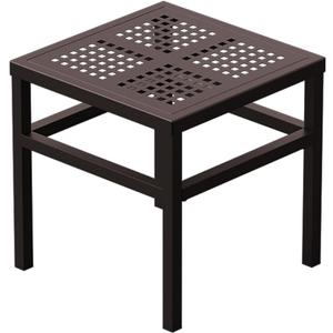 Plant Stand - Indoor/Outdoor Extra-Sturdy Aluminum Plant Stand  Ideal for Patios, Gardens, Living Room DecorationBrown