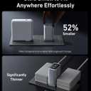 Anker Prime Charger, 100W 3-Port GaN USB C Charger Block, Foldable and Compact for MacBook, iPad, iPhone 17 Series, Galaxy S24/S23, and More