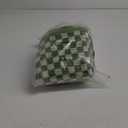 Green Hand Towels for Bathroom Set of 4 - Cute Checkered Bathroom Towels for Kitchen Decor, Lightweight for Bath Face Body