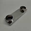 OEM Telescoping Dryer Vent Kit - 4 Inch Stainless Steel Low Profile Space Saver, Adjustable Periscope Duct(21"-38") for Whirlpool& All 4" Outlet Dryers, In-Wall Installation, Slim Magnetic Adapter