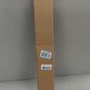 No Tools No Drill Blackout Roman Shades, Beige, 29" W × 48" H