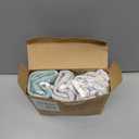 KeaBabies 3-Pack Organic Swaddles for Newborns Girls, Boys with Hats - Soft Cotton Baby Sleep Sacks 0-3 Months, Breathable Baby Hats and Swaddles 0-3 Months, Newborn Essentials Must Haves (Prairie)