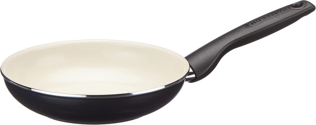 GreenPan Rio Healthy Ceramic Nonstick 7" Frying Pan Skillet, PFAS-Free, Dishwasher Safe, Black