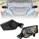 Rearview Side Mirrors for Polaris RZR XP XP4 1000 Turbo S 1000 900 2014-2023 Accessories, Adjustable Folding Clear Rear View Side Mirrors Replace #2881198 (2 PCS)