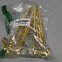 Plate Holder Easel Display Stand - 6 inch Metal Plate Stands for Display - Tabletop Picture Stand - Gold Iron Easels for Display Pictures | Photo Frames | Book | Decorative Plates | Plaque - 3 Pack