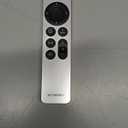 Replacement Remote Control for Apple TV Remote. (Silver)