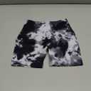 AUROLA Dream Tie Dye Workout Shorts for Women Seamless Scrunch Soft Active Shorts (Medium)