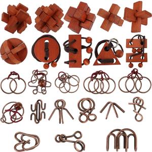 2 x Easter Egg Fillers For Teens Adults, Easter Egg Stuffers Brain Teaser Puzzles 3d Puzzle Easter Basket Stuffers For Teen Easter Gifts For Kids Aged 6+
