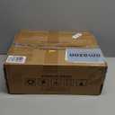 Small Makeup Vanity Desk 27.5''W with Mirror and Lights, Vanity Desk with 3 Fabric Drawers and Height-Adjustable Stand, Vanity Table for Girls Gifts, Bedroom and Small Spaces, White