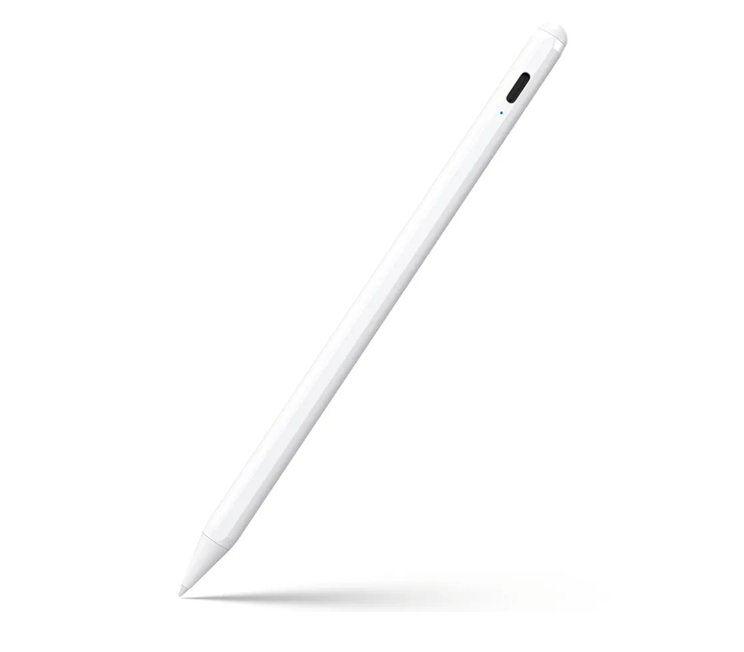 Stylus Pen for iPad 6th-11th Generation-2X Fast Charge Active Pencil Compatible with 2018-2025 Apple iPad Pro 11"/12.9"/M4, iPad Air 3/4/5/M2/M3,iPad mini 5/6 Gen-White