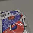 Spider Birthday Banner, Pre-Strung Spider Web Theme Happy Birthday Decoration Sign Cartoon Movie Hanging Bunting Garland for Boys Kids Party Baby Shower Decor Supplies